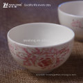 Ensemble de thé chinoise à thé en porcelaine fine à motif floral 7pcs, Ensemble de thé à la Lucky China